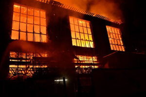 CREDIT Scottish Fire and Rescue_Glasgow School of Art fire_Mackintosh 2