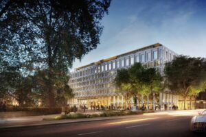 David Chipperfield Architects' proposal for Eero Saarinen's US Embassy in London