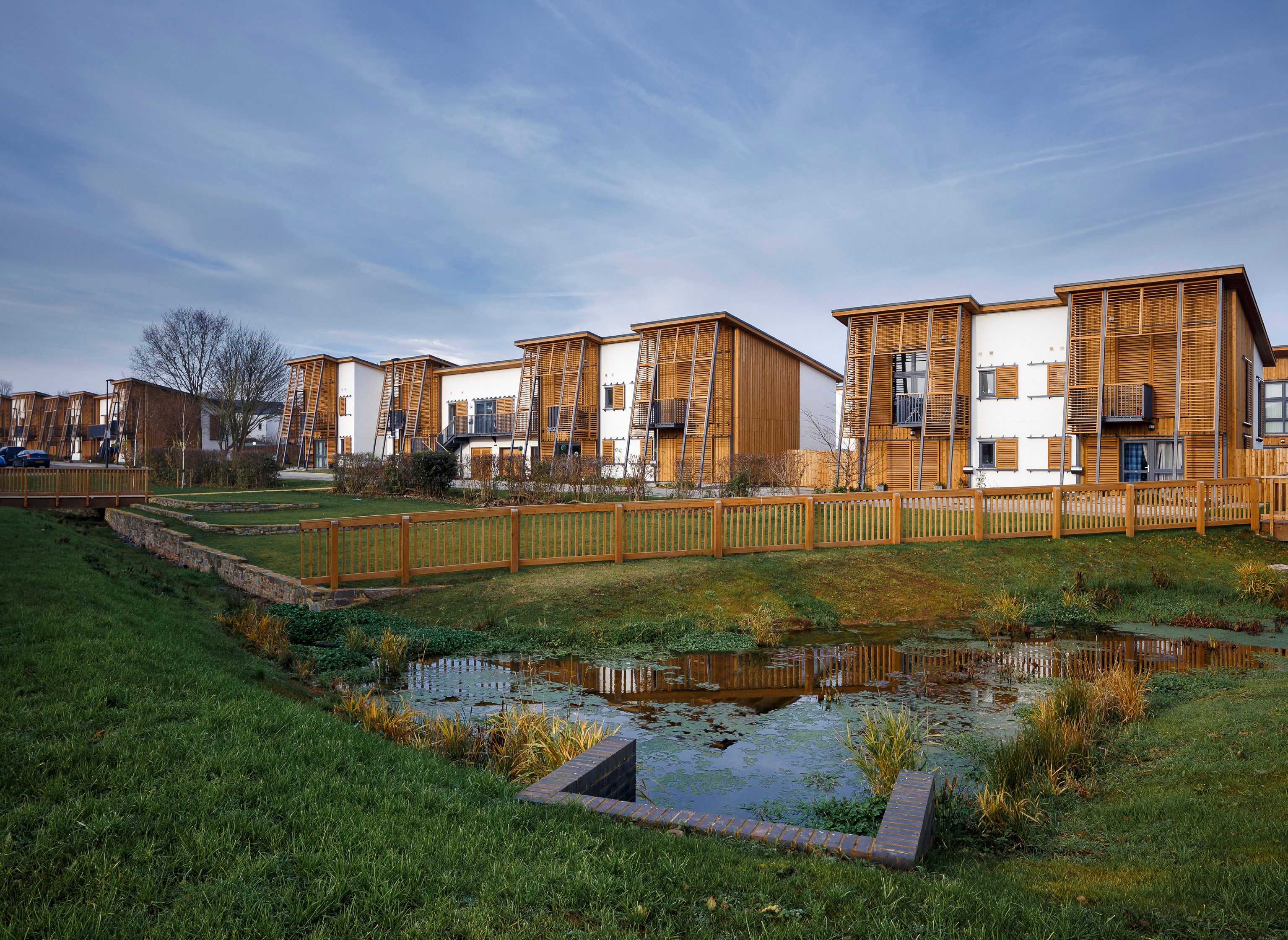 Hanham Hall housing, Bristol by HTA Design