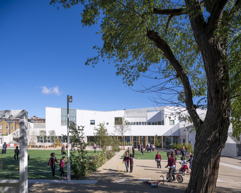 Edith Neville Primary School and Children's Centre, NW1 by Hayhurst & Co