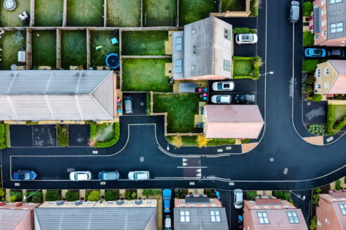 Shutterstock housingf aerial